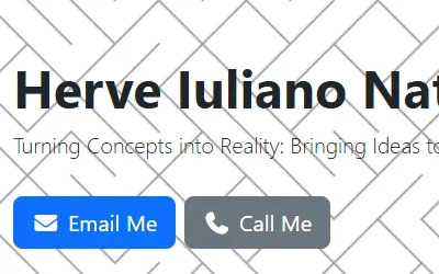 Personal Profile Website Thumbnail